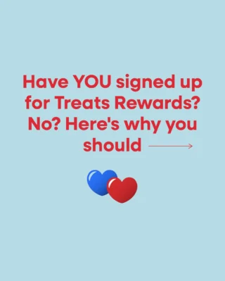 Loyalty that actually pays off 👏 Sign up for Treats Rewards and take your pets treat game to the next level 🐾  Btw dog parents, you can earn 5X Treats Rewards points during Anything For Dogs Month on all dog products + services! 🐶 (now thru 6/1)  Already a member? Tell us your pet’s favorite reward in the comments! 👇  #petsmart #anythingforpets #treatsrewards #petsmarttrip #petshopping #petstore